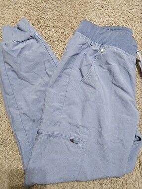 FIGS Technical Collection Pullover in Light Blue